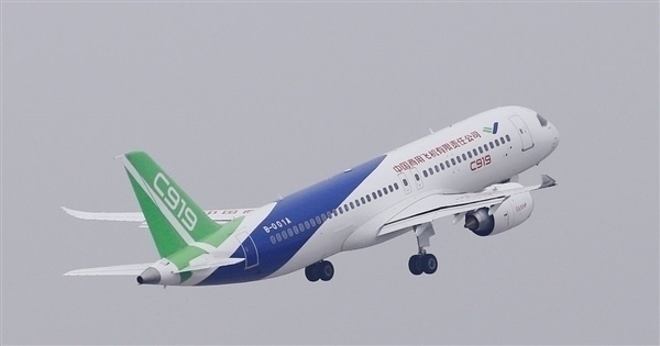 中国南方航空：8月底将引进首架C919国产大飞机—美国退役飞机公司